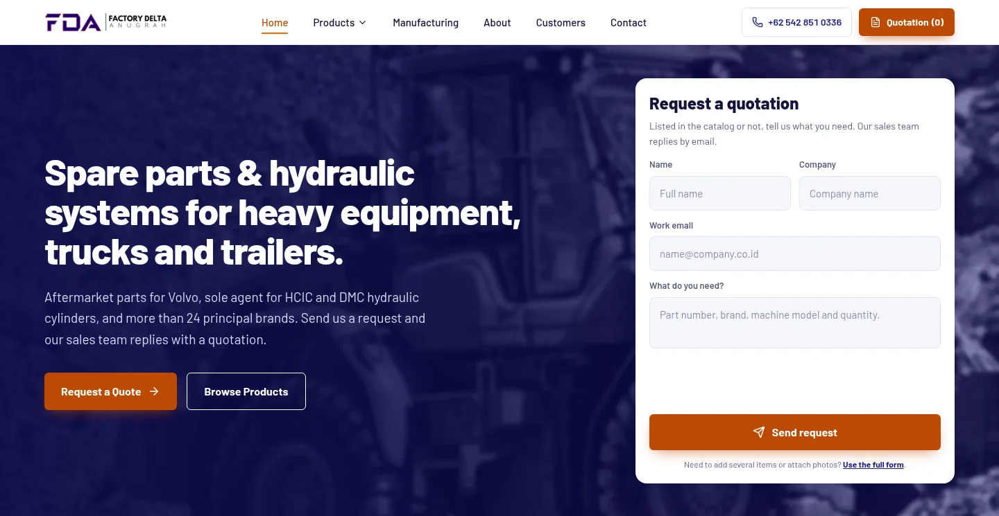 Company Profile Factory Delta Anugrah (factorydelta.com)